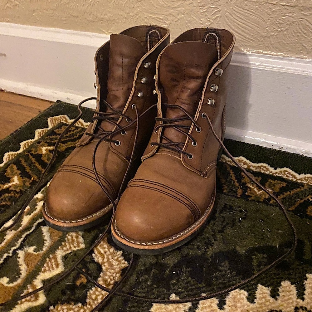 Red Wing Brown Boots
